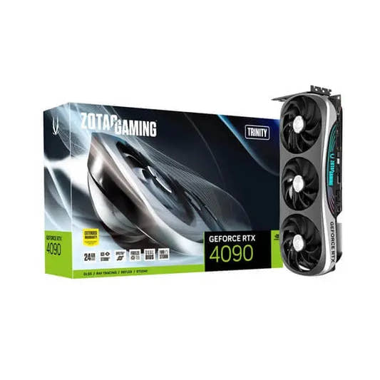 Zotac RTX 4090 Trinity 24GB Gaming Graphics Card WHITE 