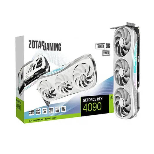 Zotac RTX 4090 Trinity OC White Edition 24GB Graphics Card  Microcenter India
