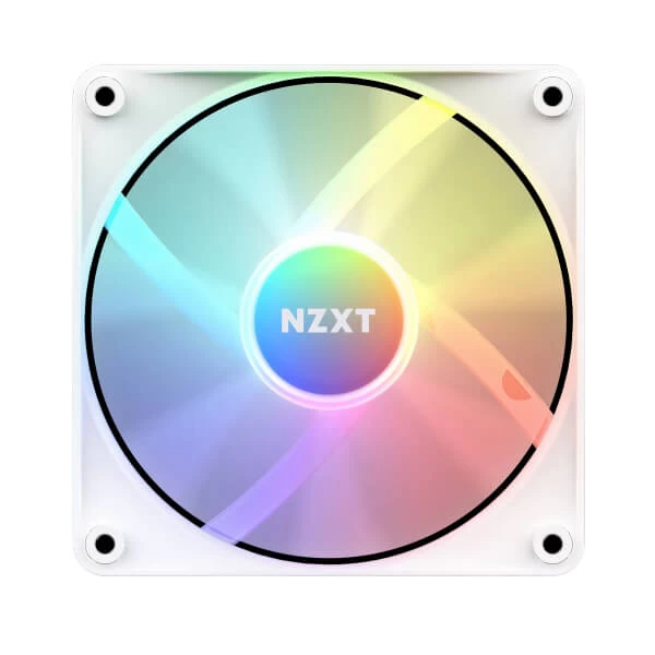 NZXT F120 RGB Core 120mm Cabinet Fan – White (Single Pack) – Micro ...