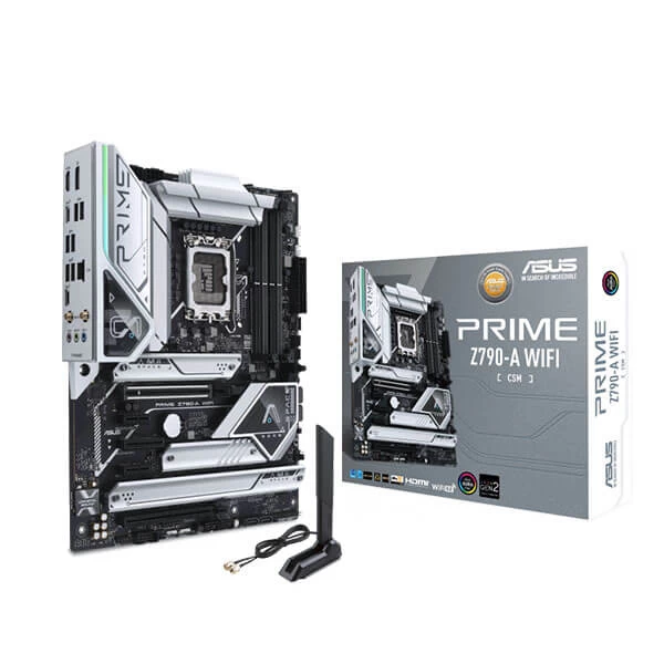 Asus Prime Z790-A WIFI CSM Motherboard ASUS Prime series motherboards are expertly engineered to unleash the full potential of 13th Gen Intel