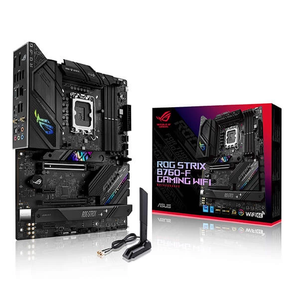 Asus ROG Strix B760-F Gaming WIFI Motherboard The ROG Strix B760-F, a fantastic upgrade into 13th Gen with its dominant power solution.