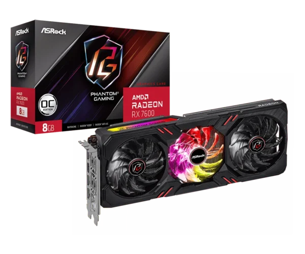 Radeon RX 7600 Phantom Gaming 8GB OCL1