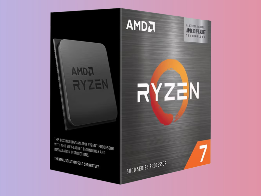 AMD Ryzen 7 5700X3D Desktop Processor which is the fast gaming processor with 8 Cores and 16 processing threads with 100 MB cache.