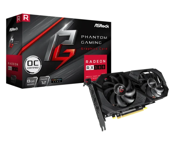 Radeon RX 580 Phantom Gaming U 8G OCL1