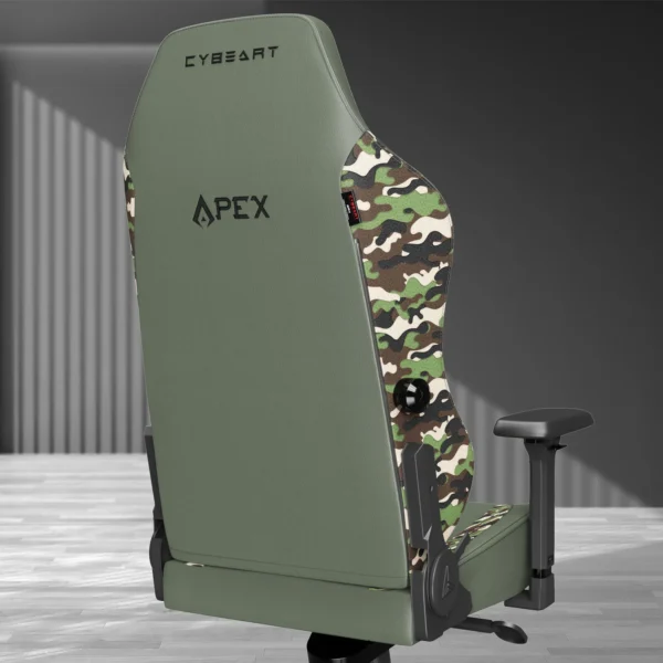 Cybeart Apex Forest Camo Gaming Chair Green 4