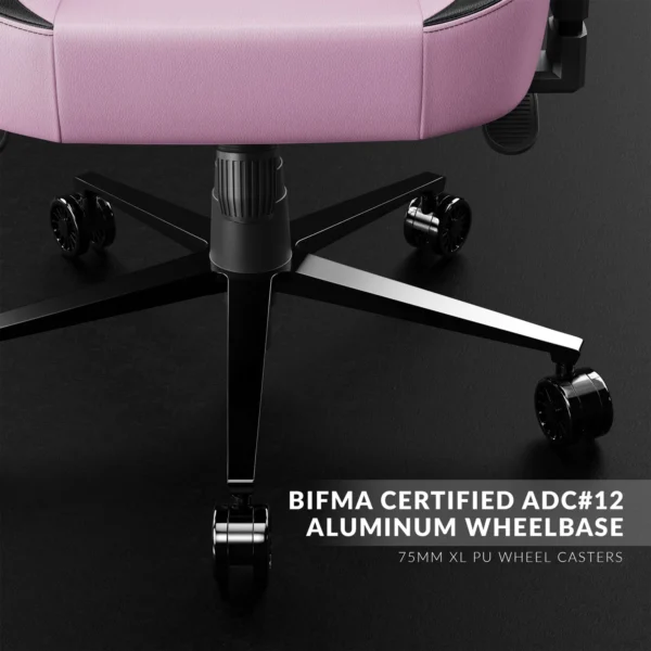 Cybeart Apex Pretty Pink Gaming Chair 12