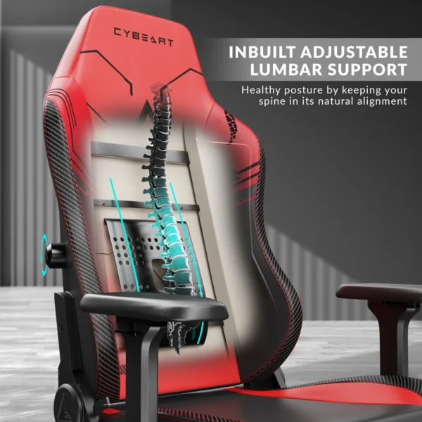 Cybeart Apex Signature Edition Gaming Chair Red 8