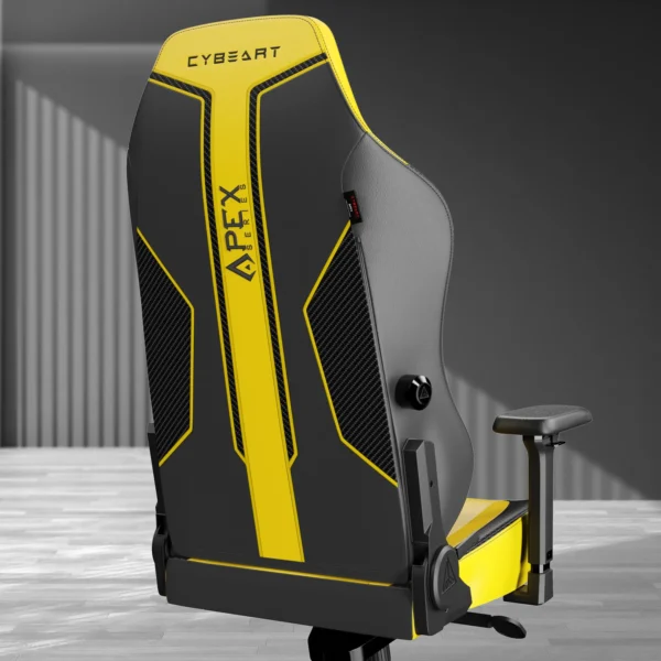 Cybeart Apex Velocity 1.0 Gaming Chair Yellow 4