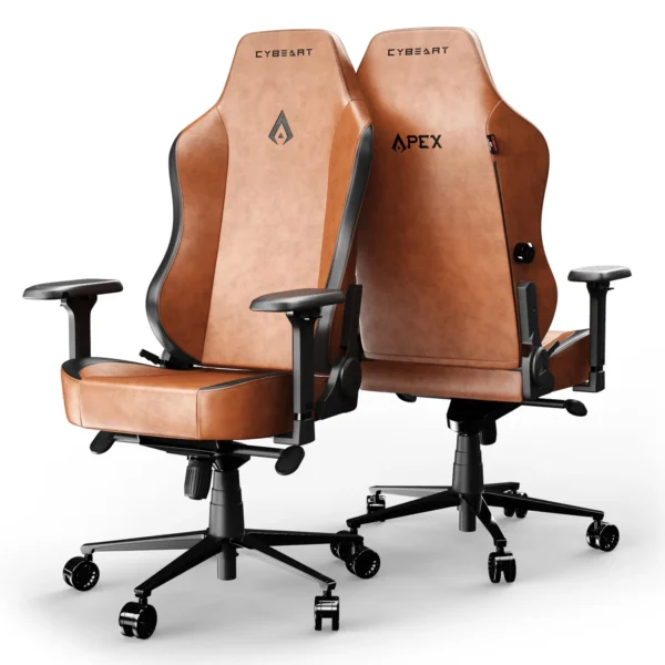 Cybeart Apex Vintage Gaming Chair Brown 5