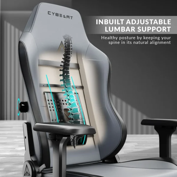 Cybeart Apex X11 Gray Gaming Chair 8