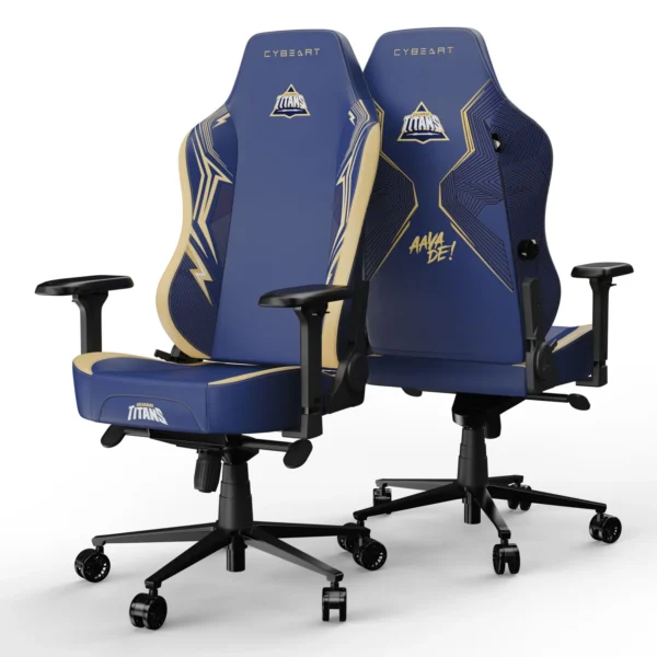 Cybeart Gujarat Titans 2024 Gaming Chair 3