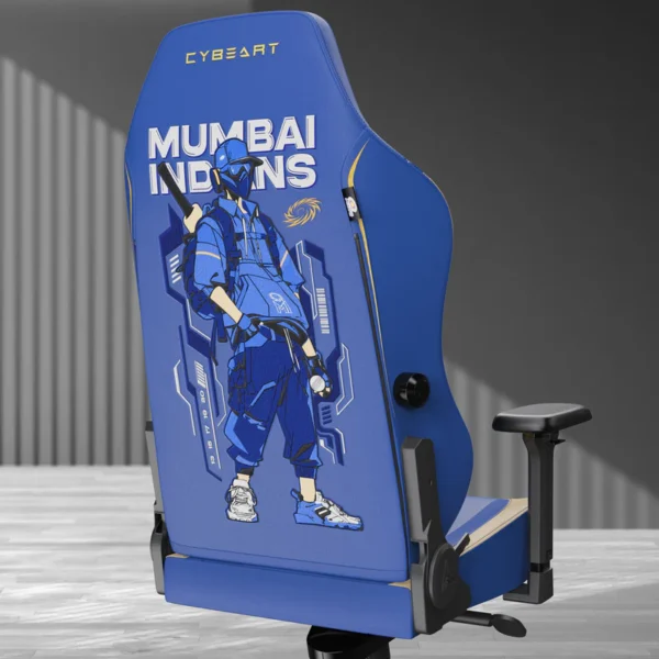 Cybeart Mumbai Indians 2077 Gaming Chair 4