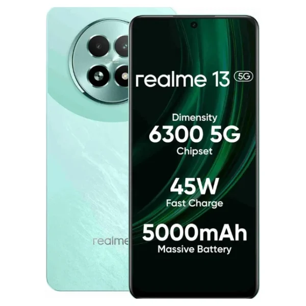 Realme 13 5G Speed Green 8GB RAM 128GB Storage