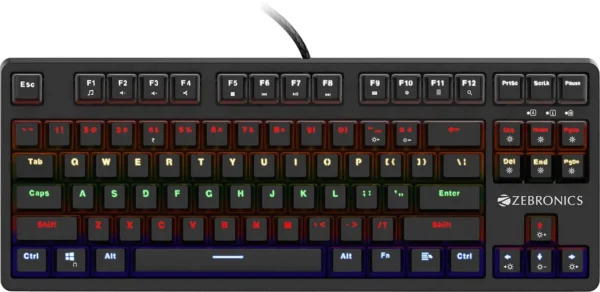 ZEBRONICS ZEB MAX V2 Premium Mechanical Tenkeyless Keyboard 2