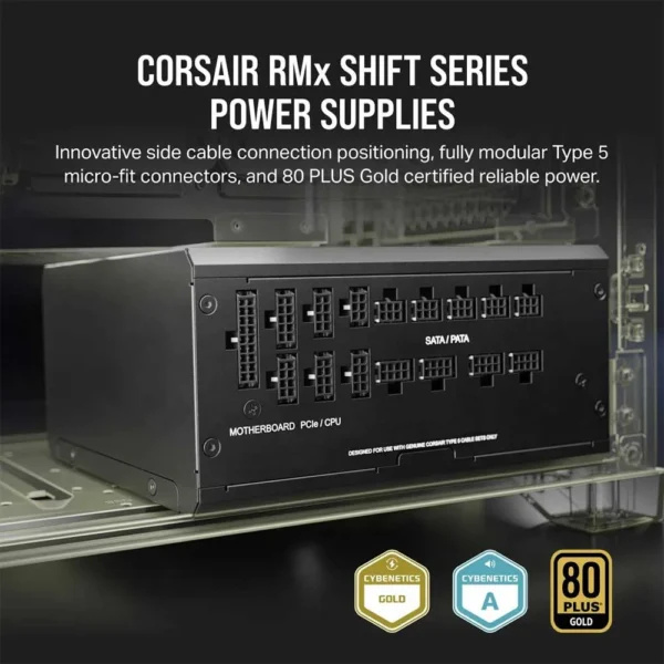 Corsair RM1200x Shift 1200 Watt 80 Plus Gold Power Supply 4