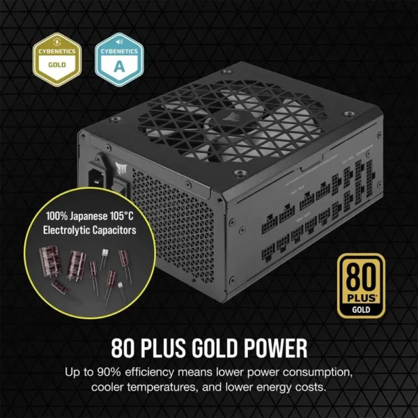 Corsair RM1200x Shift 1200 Watt 80 Plus Gold Power Supply 7