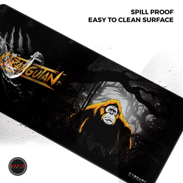 Cybeart Orangutan Esports Gaming Desk Mat XXL 8