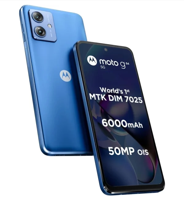 motorola g64 5g pearl blue 8gb ram 128gb storage