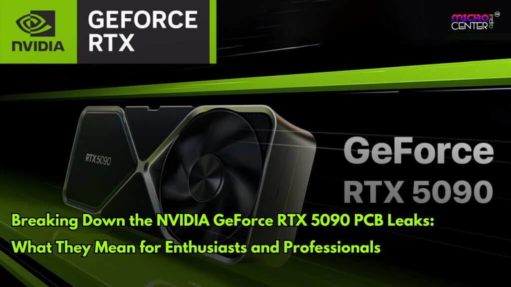 NVIDIA GeForce RTX 5090 PCB leaks, RTX 5090