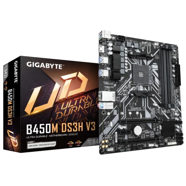 Gigabyte B450M DS3H V3 DDR4 Motherboard 1