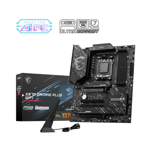 msi x870 gaming plus wifi motherboard,msi gaming motherboard, best motherboard for gaming