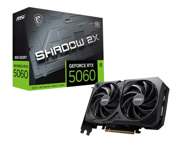 MSI GeForce RTX 5060 8G SHADOW 2X OC