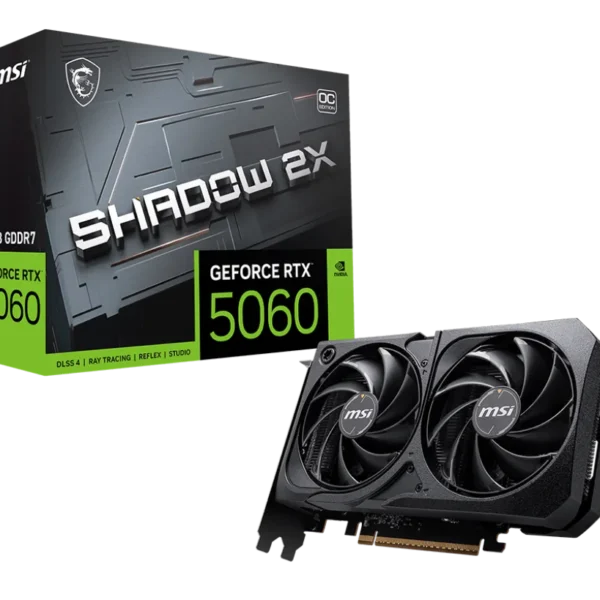 MSI GeForce RTX 5060 8G SHADOW 2X OC