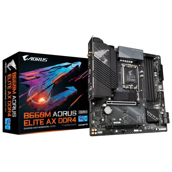 Gigabyte B660M AORUS ELITE AX DDR4 Motherboard