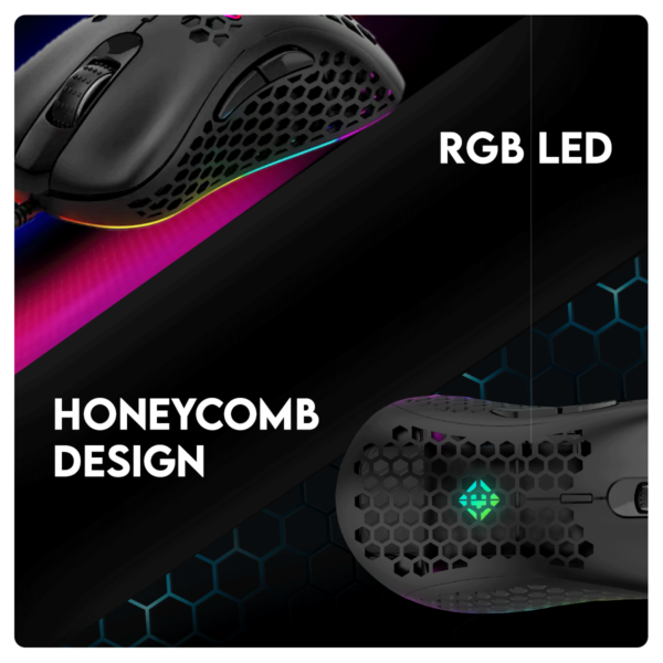 Cosmic Byte Spectrum RGB Wired Gaming Mouse - Image 3