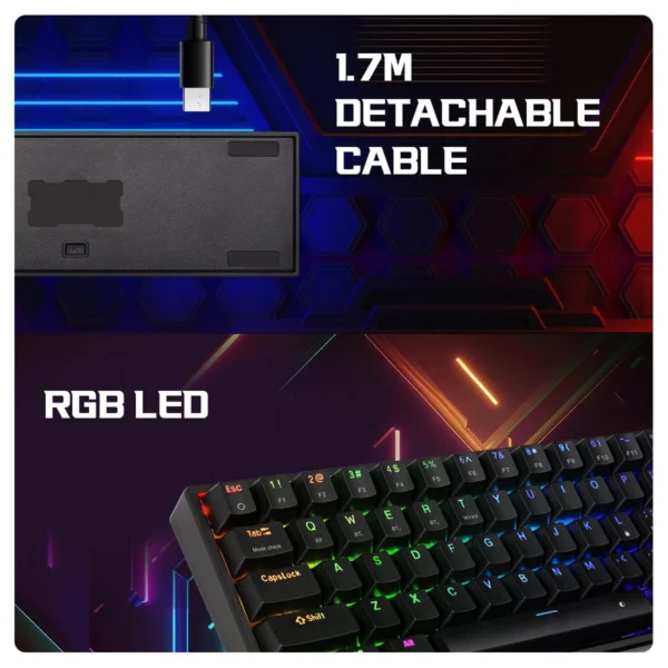 Cosmic Byte Artemis Wireless Mechanical Keyboard (CB-GK-40) - Image 5