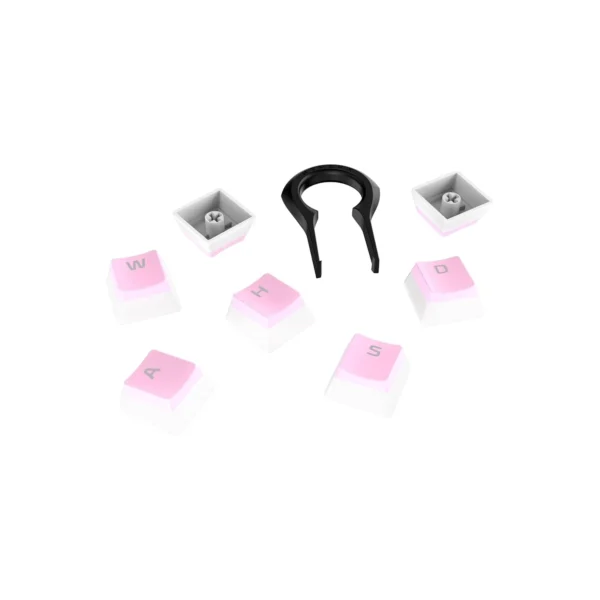HyperX Pudding PBT Keycaps Full Key Set Pink - Image 6