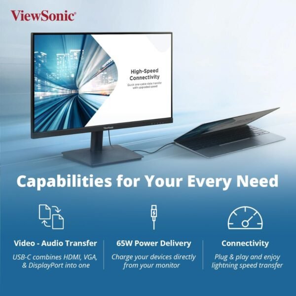Viewsonic VA2409-MHU 24 Inch FHD IPS Gaming Monitor - Image 4