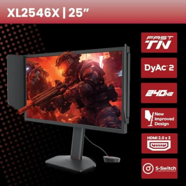BenQ Zowie XL2546X Gaming Monitor - Image 6