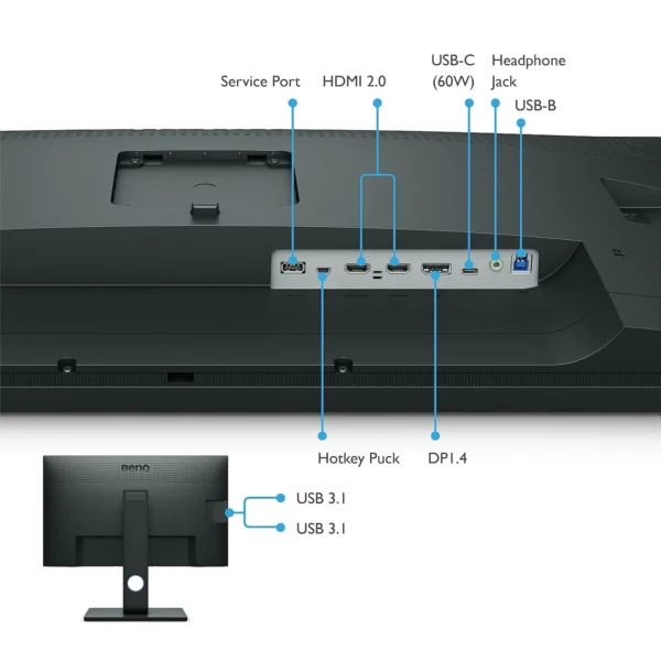 BenQ SW321C 32 Inch Proffesional Monitor - Image 2