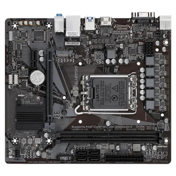 Gigabyte H610M H V2 Motherboard - Image 3