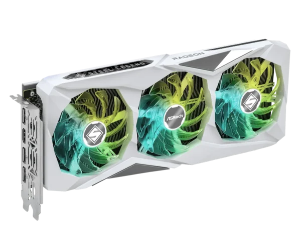 AMD Radeon RX 7600 XT Steel Legend 16GB OC - Image 3