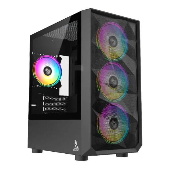 TAG Gamerz Pulser ARGB MATX Mid Tower Cabinet