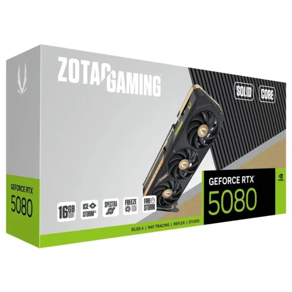 ZOTAC Gaming GeForce RTX 5080 SOLID CORE