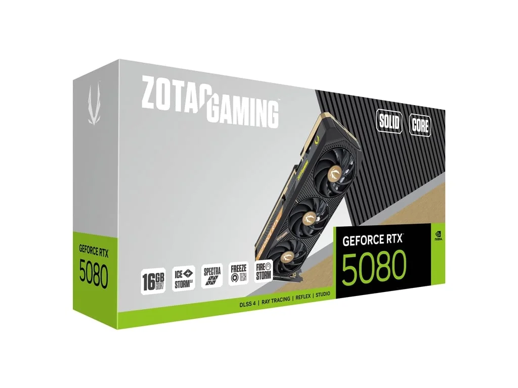 ZOTAC Gaming GeForce RTX 5080 SOLID CORE