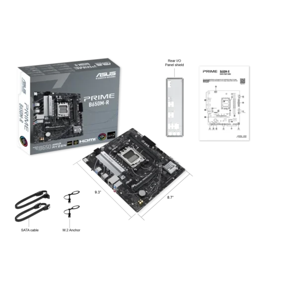 Asus Prime B650M-R Motherboard - Image 7