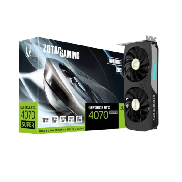 ZOTAC RTX 4070 SUPER TWIN EDGE OC Graphics Card
