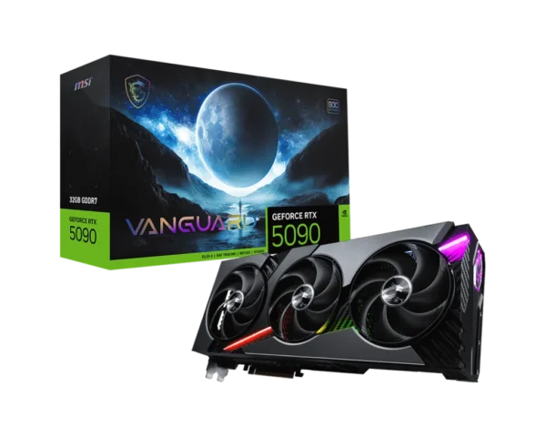 Msi Rtx 5090 Vanguard SOC Launch Edition 32Gb GDDR7 Graphics Card