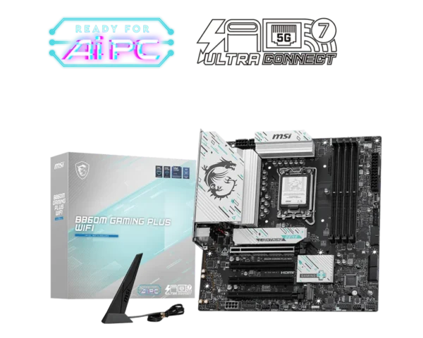 MSI B860M GAMING PLUS WIFI Motherboard