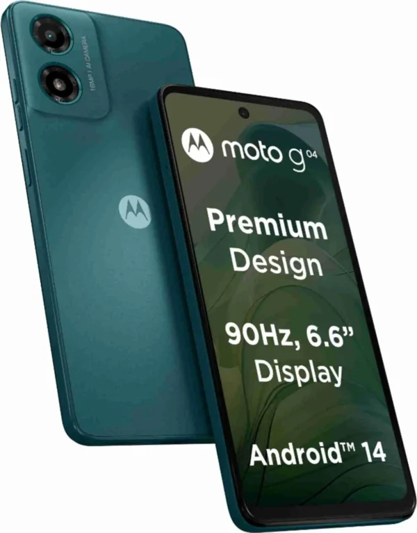 Motorola G04 4G Sea Green 4GB RAM 64GB Storage