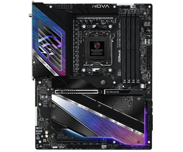 ASRock X870E Nova WiFi Phantom Gaming Motherboard - Image 2