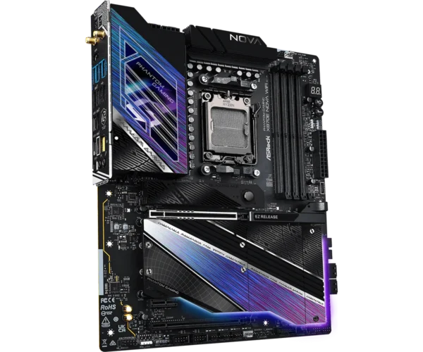 ASRock X870E Nova WiFi Phantom Gaming Motherboard - Image 4
