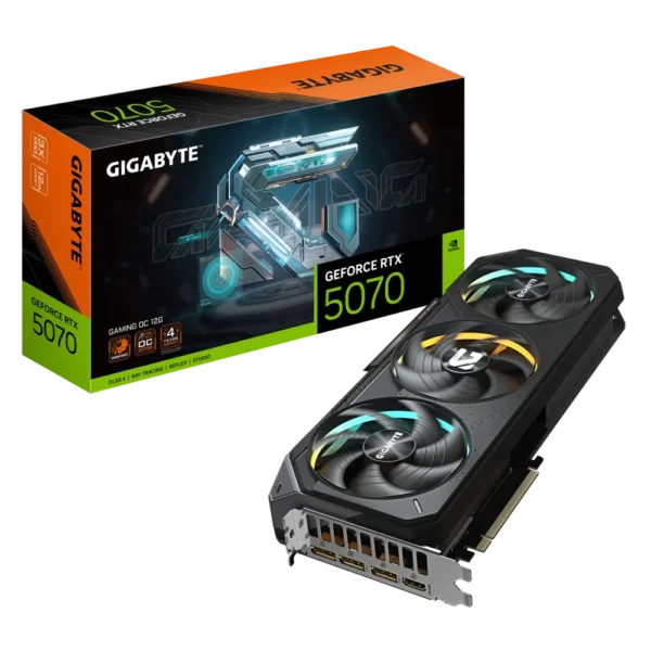 Gigabyte GeForce RTX 5070 Gaming OC 12G Graphics Card