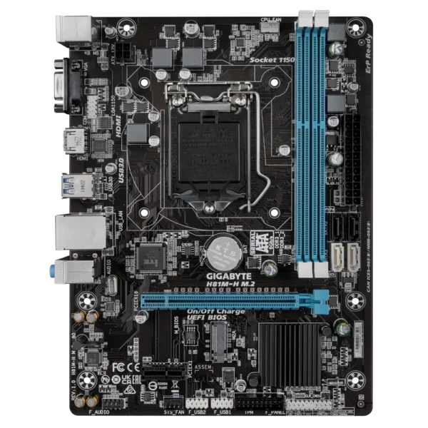 Gigabyte H81M-H M.2 Motherboard - Image 4