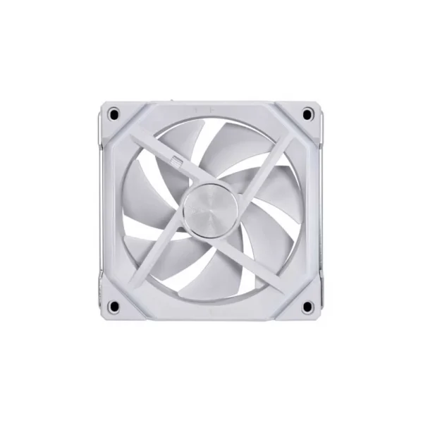 Lian Li Uni Fan SL120 V2 Reverse Blade Cabinet Fan White - Image 3