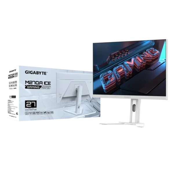Gigabyte M27QA ICE 27 Inch Gaming Monitor - Image 2